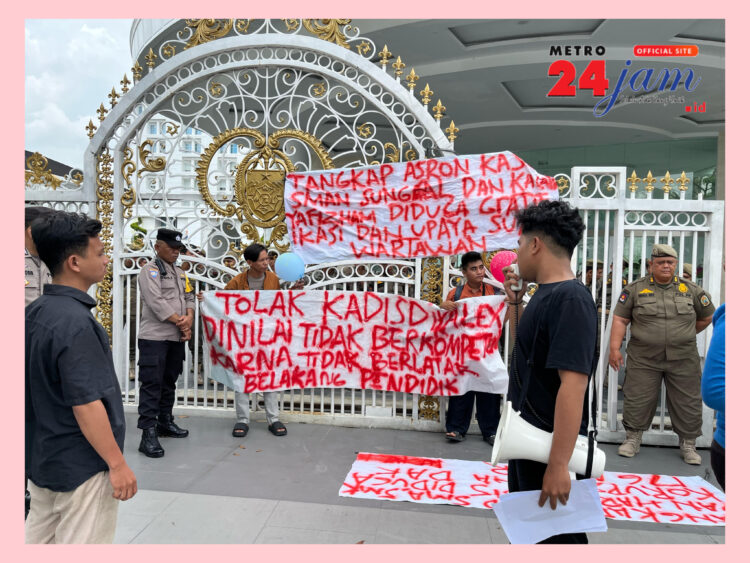 Gabungan Mahasiswa Desak Gubsu Copot Kadisdik Sumut