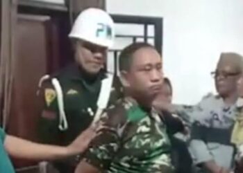 Inilah Tampang Oknum TNI Yang Tembak 3 Polisi Saat Ditangkap