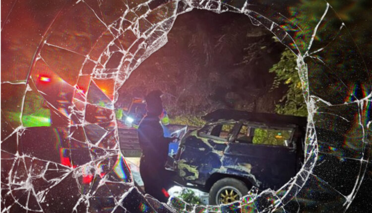 Pulang Dari Liburan Ke Berastagi, Sekeluarga Masuk Jurang