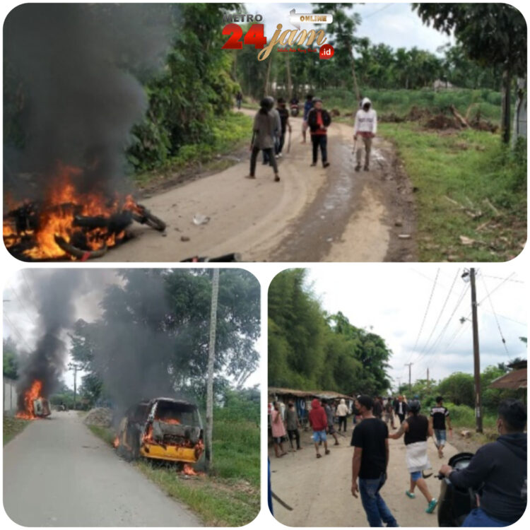 Rebutan Tanah Garapan, Massa PP-IPK Bentrok Di STM Hilir