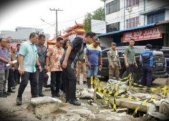 Baru Zaman Rico Waas Jadi Wali Kota, Jalan Sunggal yang Bak Kubangan Kerbau Diperbaiki