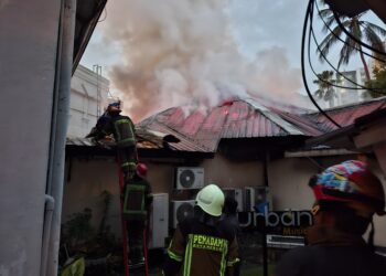 Urban Music Lounge Hotel Dantob Terbakar! Suara Ledakan Keras Sempat Terdengar