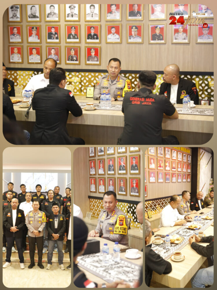 Dukung Kondusifitas Kota Medan, GRIB Jaya Apresiasi Kinerja Kapolrestabes