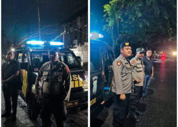 Patroli Antisipasi Begal dan Geng Motor, Personel Polsek Sunggal Tingkatkan Keamanan di Bawah Arahan Kapolsek Kompol Bambang G Hutabarat