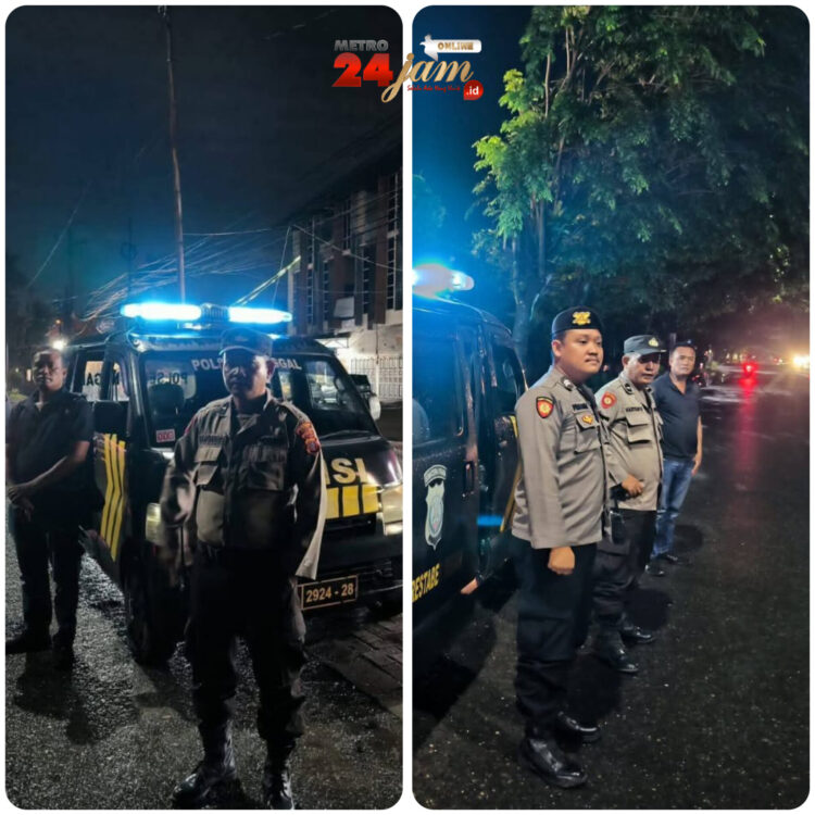 Patroli Antisipasi Begal dan Geng Motor, Personel Polsek Sunggal Tingkatkan Keamanan di Bawah Arahan Kapolsek Kompol Bambang G Hutabarat