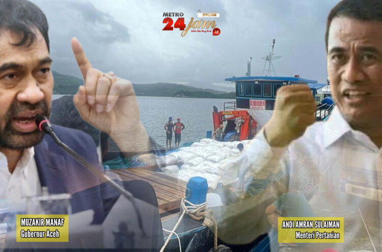 Gubernur Aceh Marah! Tuding Pernyataan Mentan Terlalu Reaktif dan Sudutkan Aceh