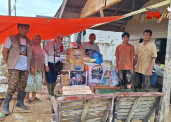 Komunitas Warkop GM Bersama Rangkuti Journey, SJI Medan dan CAF Sumut Salurkan Bantuan ke Aceh Tamiang