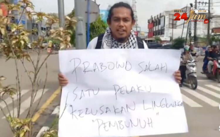 Prabowo Diteriaki Pembunuh dan Penjahat Kemanusiaan di Bireuen