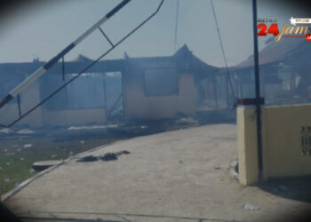 Pengedar Narkoba Dilepas, Markas Polsek Muara Batanggadis Dibakar!