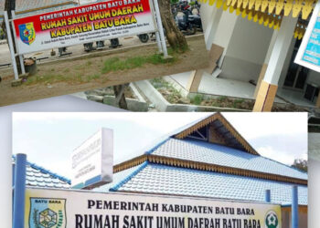 Rehab Gedung KRIS RSUD Batubara dan Pemasangan Central Oksygen Dimark-up Ratusan Juta