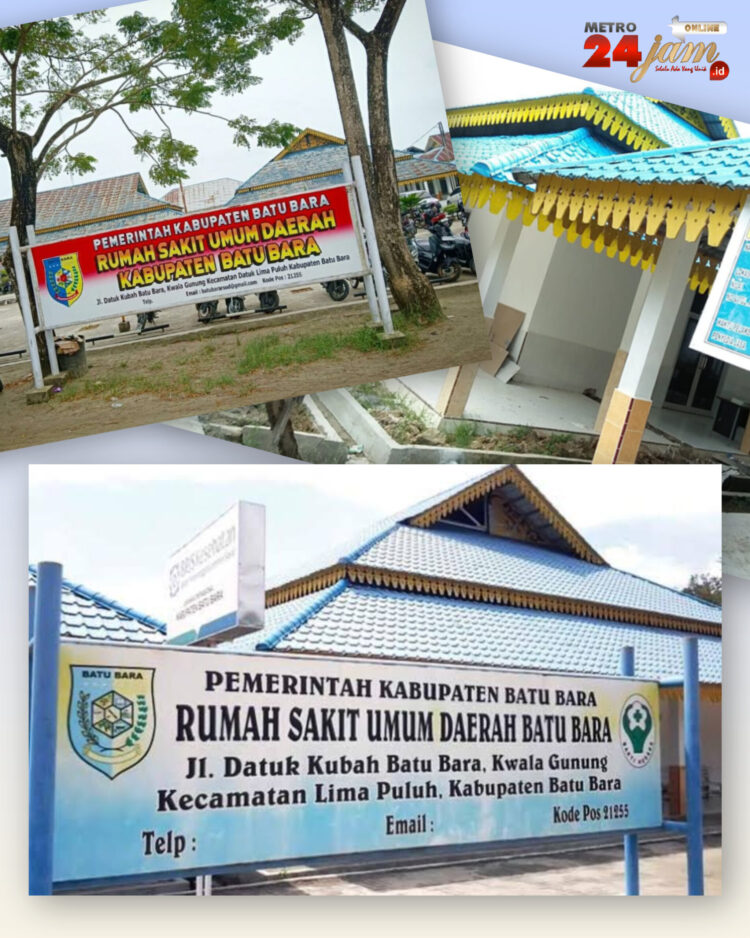 Rehab Gedung KRIS RSUD Batubara dan Pemasangan Central Oksygen Dimark-up Ratusan Juta