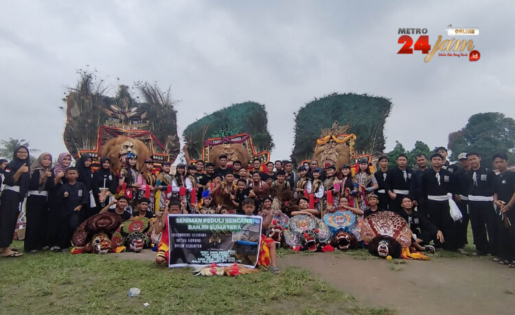 Reog-Jaranan Sumatera Gelar Aksi Penggalangan Donasi untuk Korban Bencana di Sumut