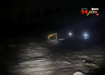 Air Sungai Sawang Aceh Utara Meluap