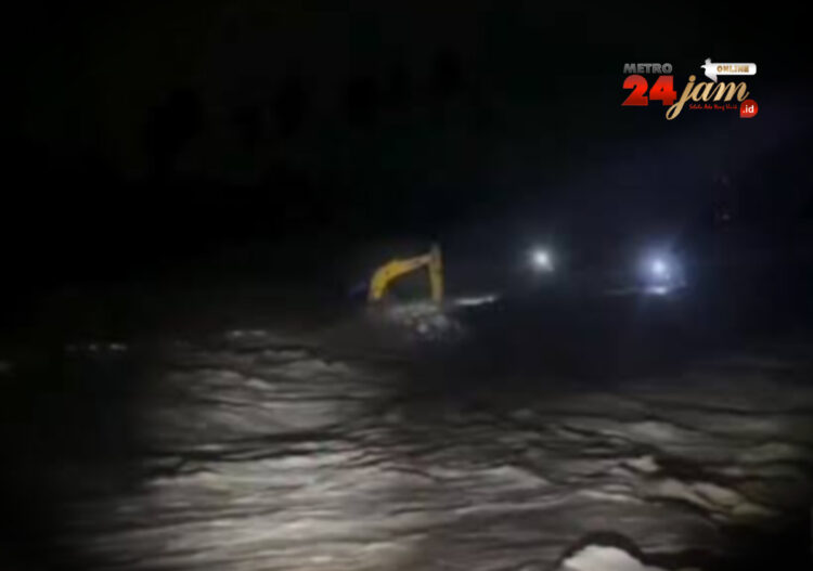 Air Sungai Sawang Aceh Utara Meluap