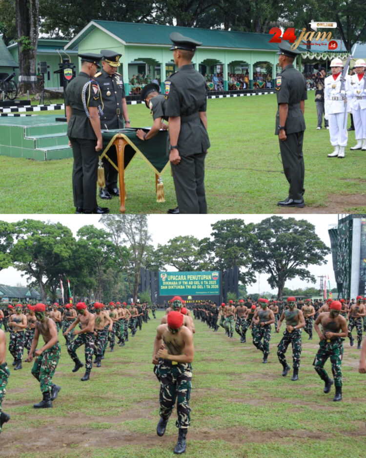 Pangdam I/BB Pimpin Upacara Penutupan  Dikmaba Infanteri TNI AD Gelombang II dan Diktukba TNI AD Gelombang I Tahun Anggaran 2026