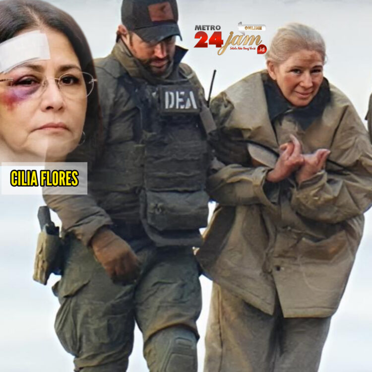 Ketika Perban di Kepala Ibu Negara Venezuela Dipertontonkan di Pengadilan New York