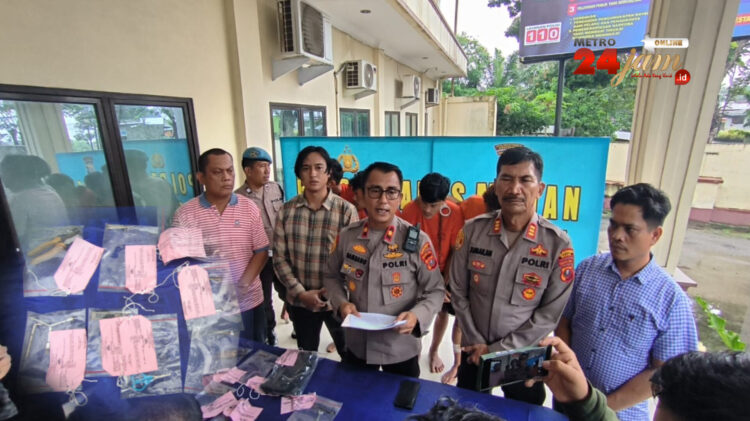 Residivis Curanmor Spesialis Rumah Ibadah Ditembak Polsek Sunggal