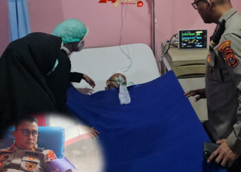 Tak Hanya Sigap Buru Bandit dan Begal, Kapolsek Sunggal Juga Cepat dalam Misi Kemanusiaan