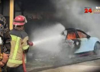 Gubsu Bobby Nasution Bantah Mobil Listrik yang Viral Terbakar di Jalan Asahan Miliknya