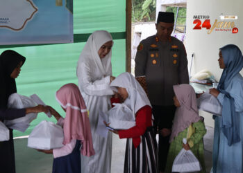 Polres Pakpak Bharat Gelar Israk Mi’raj dan Santuni Anak Yatim