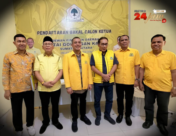 Andar Amin Harahap Diantar 30 Ketua DPD Kabupaten/Kota, Secara Aturan Peluang HYS Tertutup?