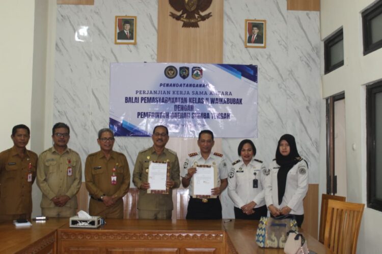 Ekspansi Keadilan Restoratif, Bapas Waikabubak Gelar Kerjasama dengan Pemda Sumba Tengah Terkait Pidana Kerja Sosial