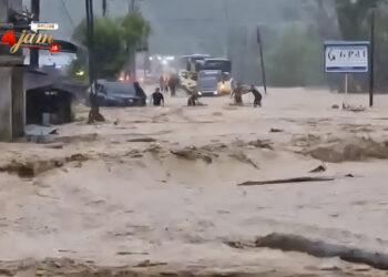 Hampir Seluruh Kecamatan di Tapteng Terendam Banjir, Akses Jalan Terputus dan Listrik Terpaksa Dipadamkan