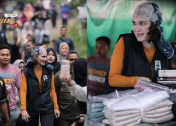 Inilah Momen Seru Kehangatan Luna Maya Bersama Warga Aceh Tengah dan Sahur Perdana di Pengungsian