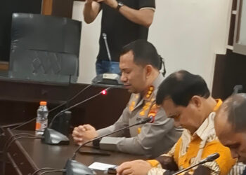 Sejukkan Ketegangan Aksi Demo Pedagang dan Konsumen Daging Babi, Kapolrestabes Medan Pimpin Doa Bersama