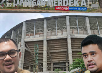 Bangun Stadion Teladan tak Siap, Lapangan Merdeka Masih Terbengkalai!