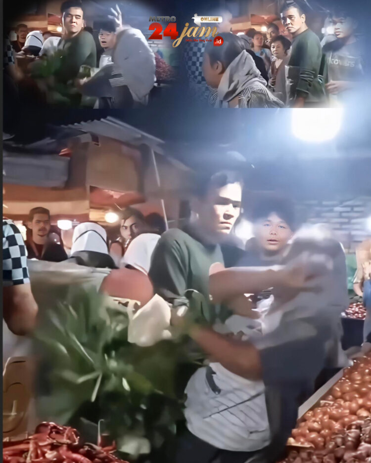 Video Pedagang Tabok dan Tunjang Nenek-nenek yang Diduga Copet di Pajak Kampung Lalang Viral