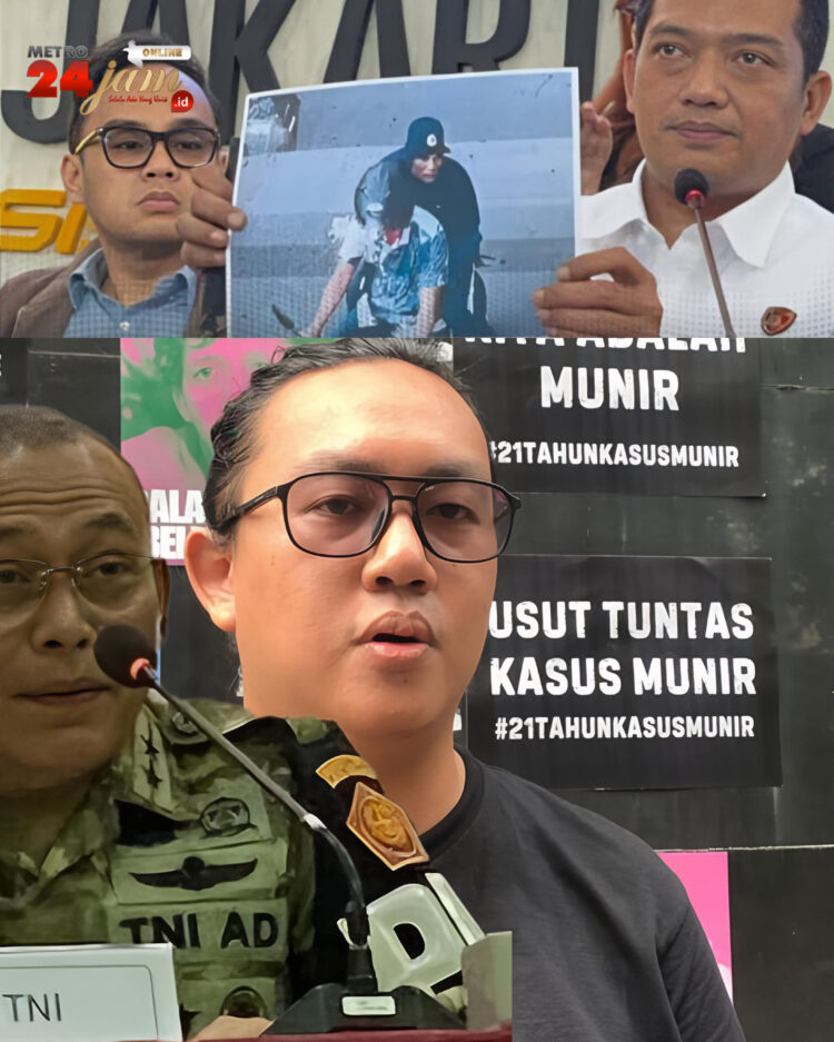 Duh! 4 Prajurit TNI Tersangka Penyiram Air Keras Aktivis KontraS