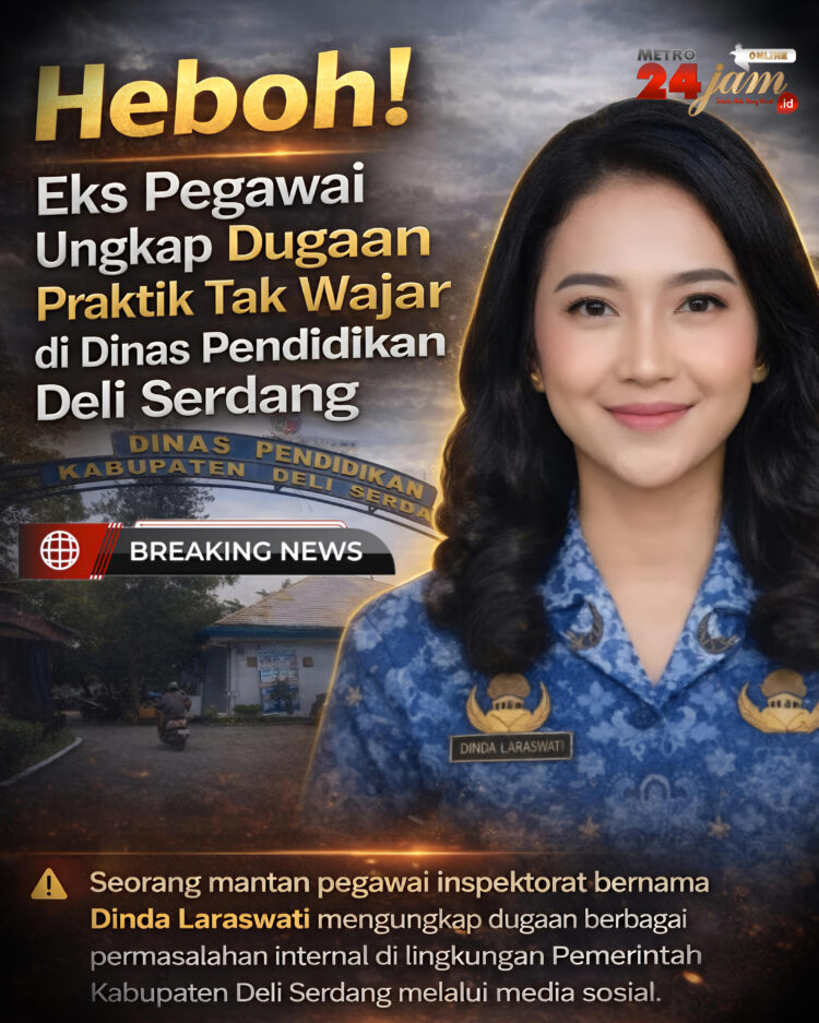 Heboh! Eks Pegawai Ungkap Dugaan Praktik Tak Wajar di Dinas Pendidikan Deliserdang
