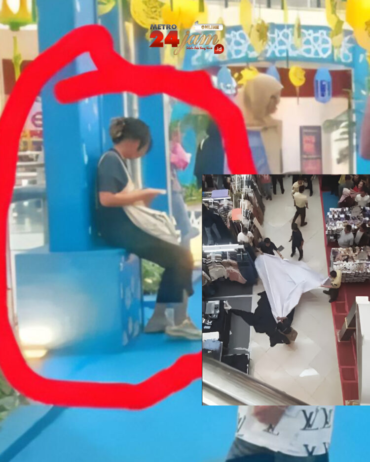 Sebelum Lompat dari Lantai 4 Plaza Medan Fair, Carine Kyna Terlihat Sibuk Menelpon Seseorang