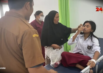 Orangtua Panik! Belasan Siswa-Siswi SD di Deliserdang Keracunan MBG