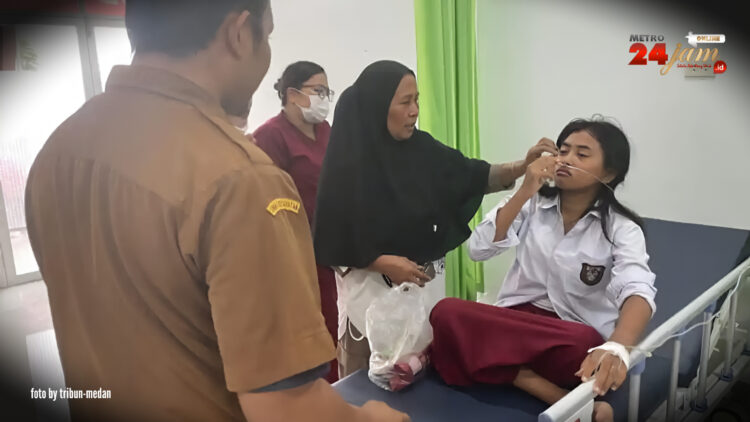 Orangtua Panik! Belasan Siswa-Siswi SD di Deliserdang Keracunan MBG