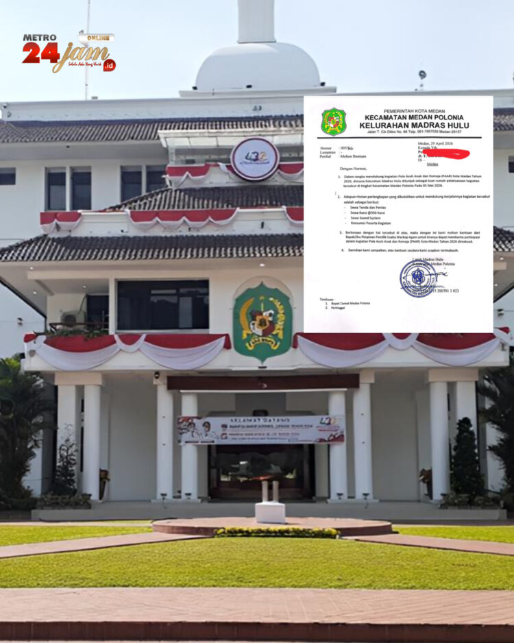 GAWAT! Lurah Madras Hulu Sebar Proposal untuk Minta Bantuan PAAR