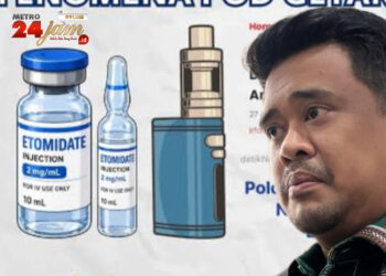 Bobby Nasution Murka! Anak Buahnya Ditangkap Gunakan Vape Getar