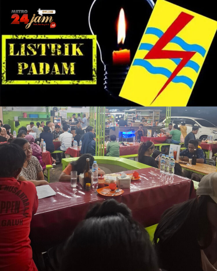 Parah! Listrik di Kota Medan Padam Total, Warga Padati Sejumlah Warung Kopi