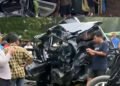 Tabrakan Beruntun Terjadi di Sibolangit, 7 Kendaraan Remuk dan 12 Jadi Korban