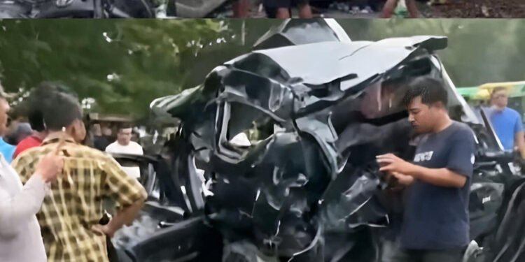 Tabrakan Beruntun Terjadi di Sibolangit, 7 Kendaraan Remuk dan 12 Jadi Korban
