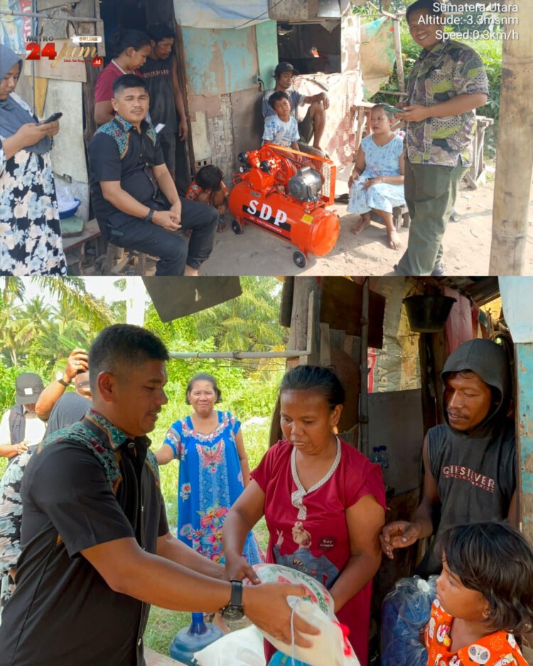 Soal Rumah Kardus di Pinggiran Sungai Deli Marelan, Kadis Kominfo: Itu Tempat Suaminya Buka Tempel Ban, Rumah Mereka di Rengas Pulau
