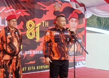 Ketua MPC Pemuda Pancasila Kabupaten Deli Serdang, Junaidi, S.H.