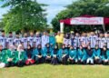 Semarak HUT Kemerdekaan RI ke-81, Mahasiswa KKN UINSU Kelompok 15 Ikuti Upacara di Desa Sei Bamban