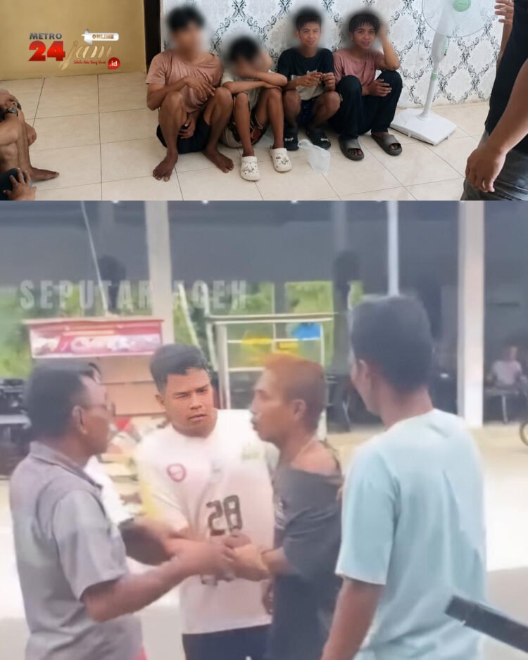 Nekat Beraksi di Sabang Sambil Bawa 3 Anak di Bawah Umur, 3 Rayap Besi Asal Medan Ditangkap