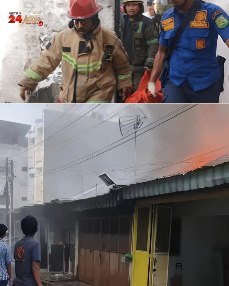 5 Rumah Terbakar di Jalan Bingkarung Medan Area! Tan Amoy Tewas Terpanggang, Jonatan Hwang dan Valencia Luka Bakar