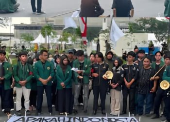BEM USU Gelar Aksi Refleksi Kemerdekaan, Sampaikan 8 Tuntutan Nasional