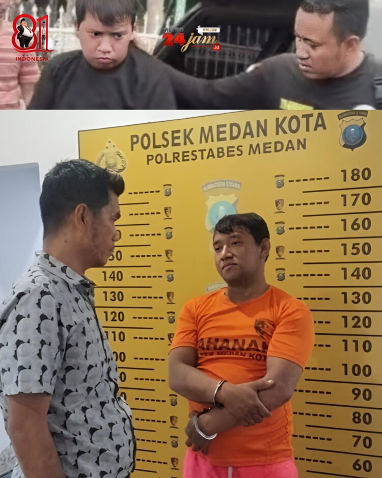 Usai Videonya Curi AC di Salon Viral, Pria Pengangguran Ini Ditangkap Polsek Medan Kota