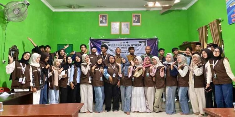 Tutup Masa Pengabdian, KKN UINSU Kelompok 15 Berpamitan kepada Pemerintah Desa dan Warga Sei Bamban